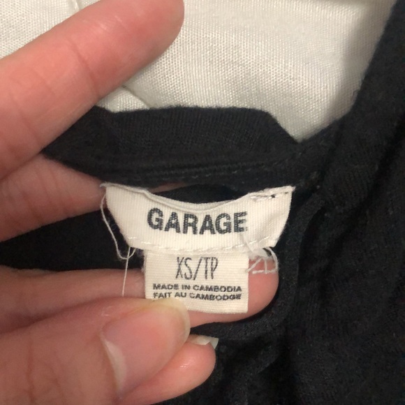 Black Garage Tank - Picture 2 of 3